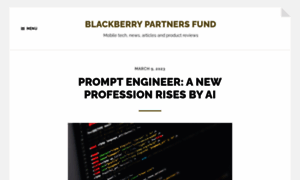 Blackberrypartnersfund.com thumbnail