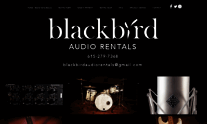 Blackbirdaudiorentals.com thumbnail