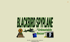 Blackbirdspyplane.com thumbnail