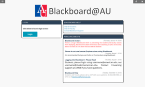 Blackboard.american.edu thumbnail