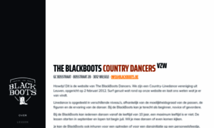 Blackboots.be thumbnail