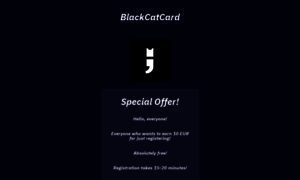 Blackcatcard.minisite.ai thumbnail