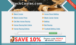 Blackcaviar.com thumbnail