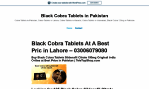 Blackcobratabletspriceinpakistan.wordpress.com thumbnail