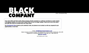 Blackcompanystudios.co.uk thumbnail