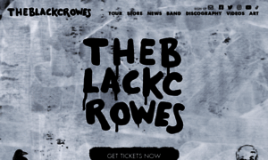 Blackcrowes.com thumbnail