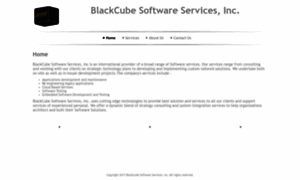 Blackcubesoftware.com thumbnail