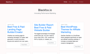 Blackfox.io thumbnail