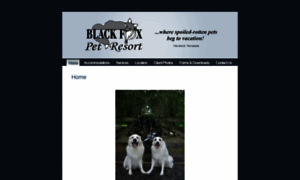 Blackfoxpetresort.com thumbnail