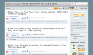 Blackfridayfriendlyfrogpillowpet.pillowpetdinosaur.com thumbnail