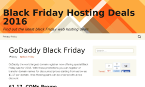 Blackfridayhosting.net thumbnail