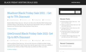 Blackfridayhostingsales.com thumbnail