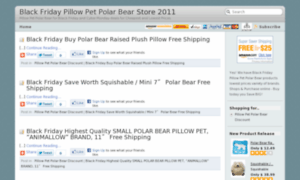 Blackfridaypillowpetpolarbear.pillowpetdinosaur.com thumbnail