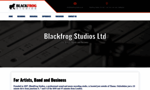 Blackfrogstudios.co.uk thumbnail