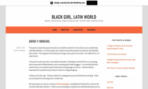 Blackgirllatinworld.wordpress.com thumbnail