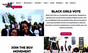 Blackgirlsvote.com thumbnail