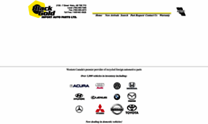 Blackgoldimportautoparts.com thumbnail