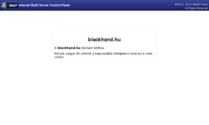 Blackhand.hu thumbnail