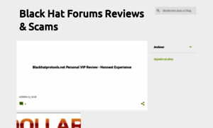 Blackhatforumsscamsreviews.blogspot.com thumbnail