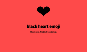 Blackheartemoji.com thumbnail