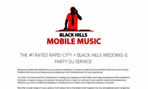 Blackhillsmobilemusic.com thumbnail