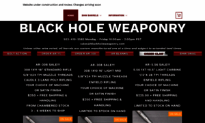Blackholeweaponry.com thumbnail