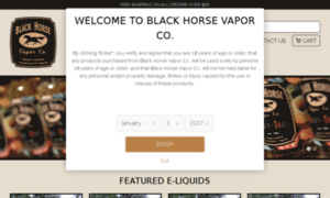 Blackhorsevapor.com thumbnail