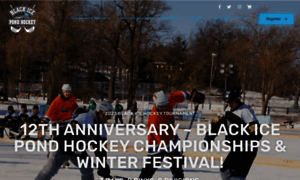 Blackicepondhockey.com thumbnail