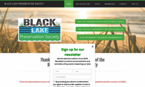 Blacklakepreservationsociety.org thumbnail