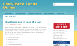 Blacklistedloansonline.co.za thumbnail