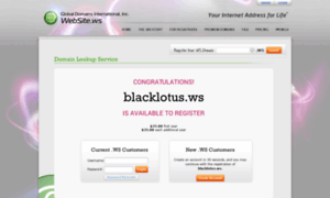 Blacklotus.ws thumbnail