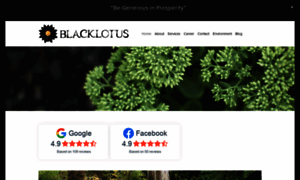 Blacklotuslandscaping.com thumbnail