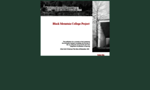 Blackmountaincollegeproject.org thumbnail