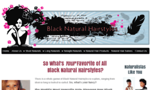 Blacknaturalhairstyles.org thumbnail
