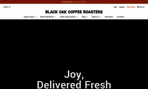 Blackoakcoffee.com thumbnail