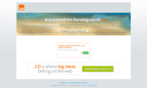 Blackorwhite.forumgratuit.co thumbnail