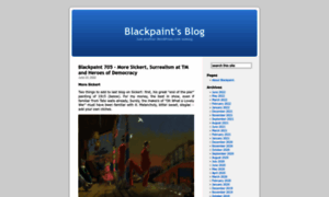Blackpaint.wordpress.com thumbnail