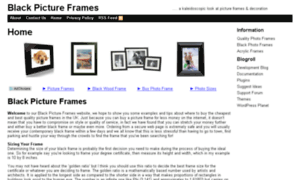Blackpictureframes.co.uk thumbnail