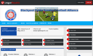 Blackpoolsundayfootball.leaguerepublic.com thumbnail