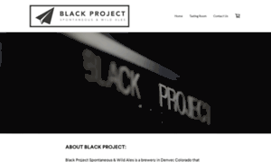 Blackprojectbeer.com thumbnail