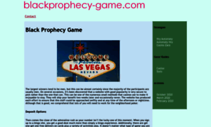 Blackprophecy-game.com thumbnail