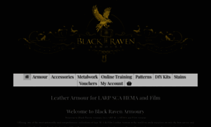 Blackravenarmoury.co.uk thumbnail