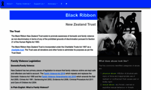 Blackribbon.org.nz thumbnail