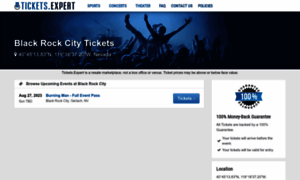 Blackrockcity.tickets.expert thumbnail