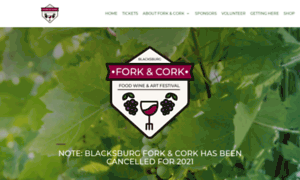 Blacksburgforkandcork.com thumbnail