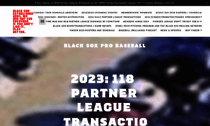 Blacksoxprobaseball.com thumbnail