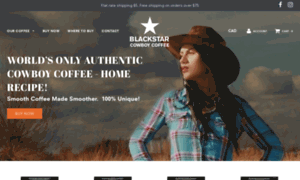 Blackstarcowboycoffee.com thumbnail