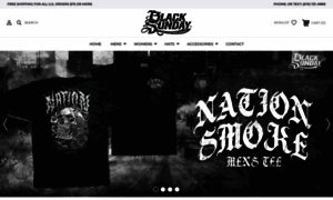 Blacksundayshop.com thumbnail