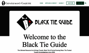 Blacktieguide.com thumbnail