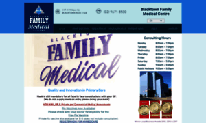 Blacktownfamilymedicalcentre.com.au thumbnail